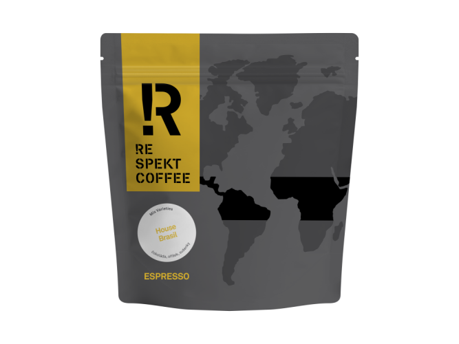 HOUSE BRASIL - Typ přípravy: Espresso, Balení: 225g