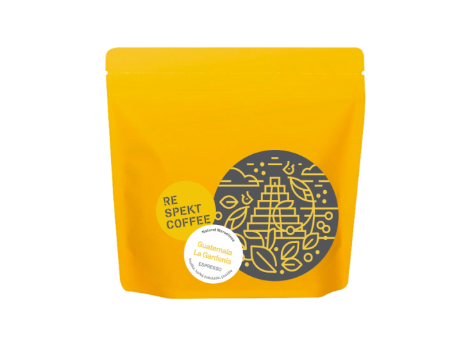 Guatemala Finca Gardenia - Typ přípravy: Espresso, Balení: 3000g