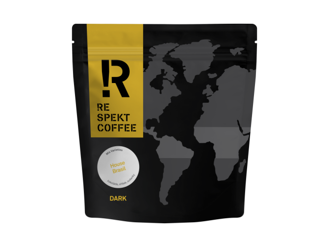 House Brasil - Typ přípravy: Espresso, Balení: 225g