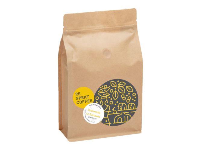 Guatemala Finca Gardenia - Typ přípravy: Espresso, Balení: 3000g