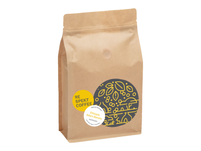 Ethiopia Adam Banata - Typ přípravy: Espresso, Balení: 1000g