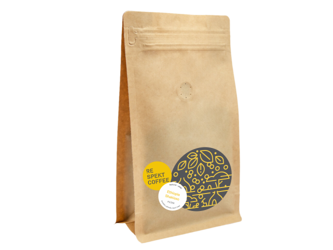 Ethiopia SHAKISSO HADESO - Typ přípravy: Filtr, Balení: 3000g