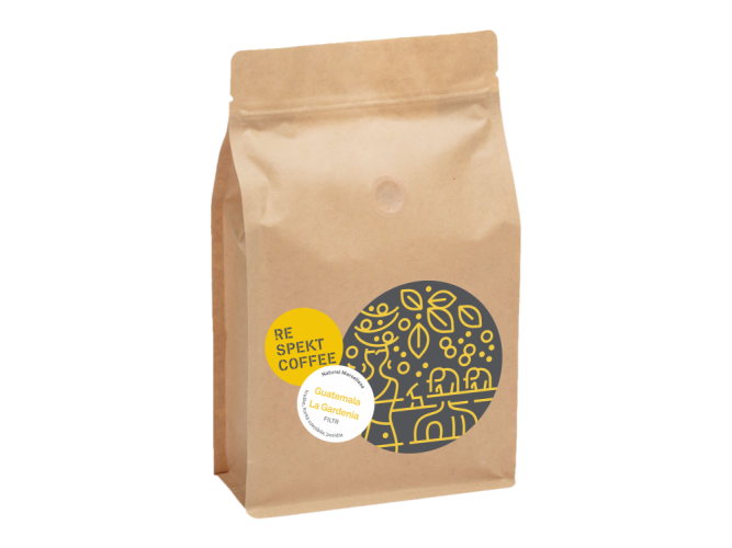Guatemala Finca Gardenia - Typ přípravy: Espresso, Balení: 3000g