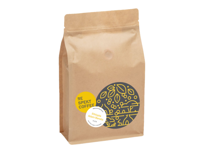 Ethiopia Adam Banata - Typ přípravy: Espresso, Balení: 1000g