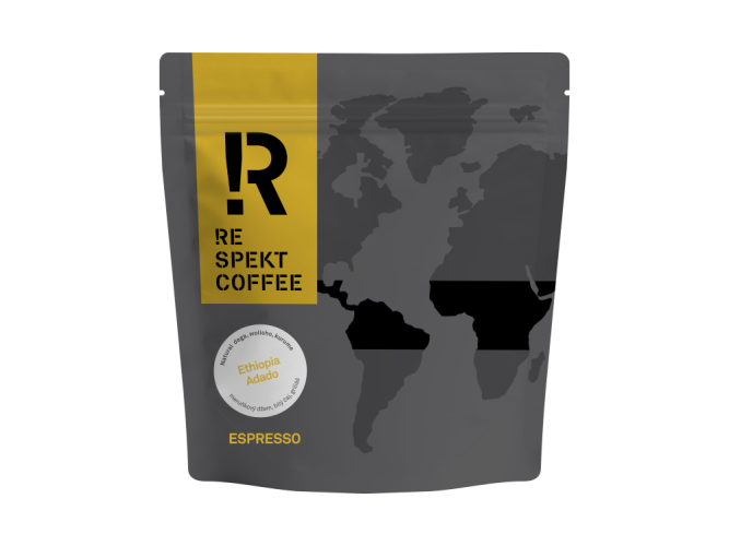 Ethiopia ADADO - Typ přípravy: Espresso, Balení: 225g