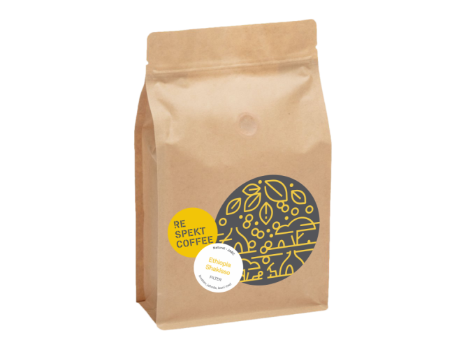 Ethiopia SHAKISSO HADESO - Typ přípravy: Filtr, Balení: 3000g